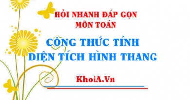 Công thức tính diện tích hình Thang? Hỏi nhanh đáp gọn môn Toán